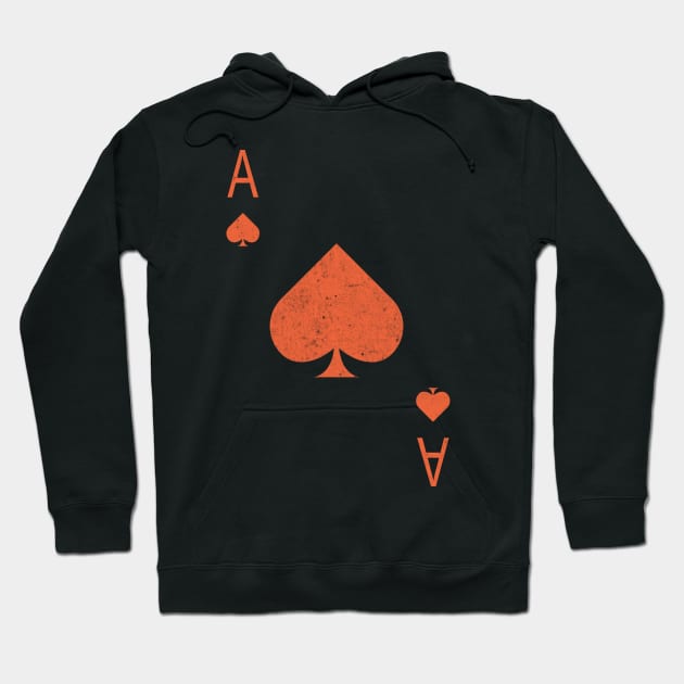 Vintage Distressed playing card halloween group costume Gift Hoodie by AraichTees